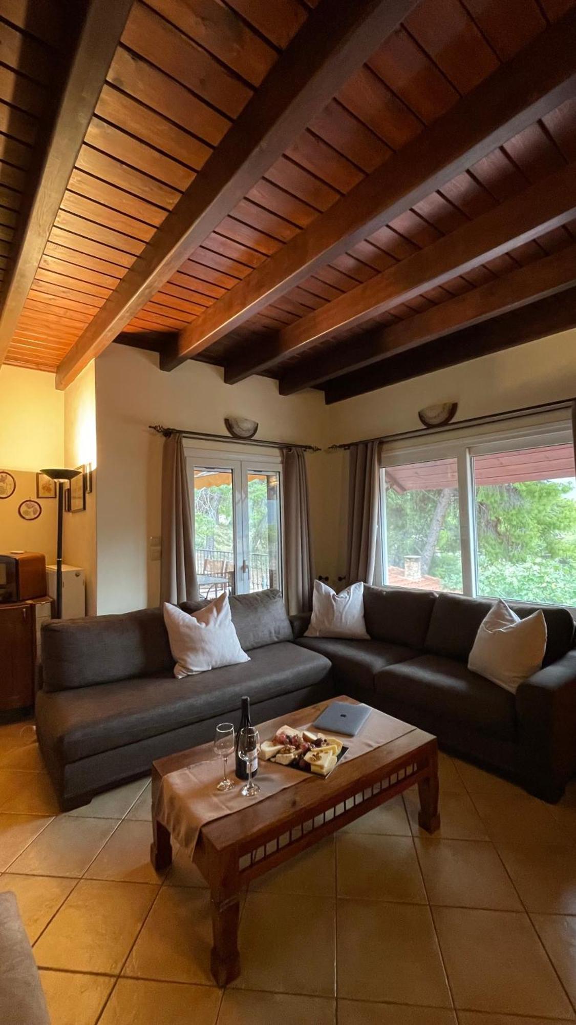 Manos' Traditional Maisonette Aigosthena Extérieur photo